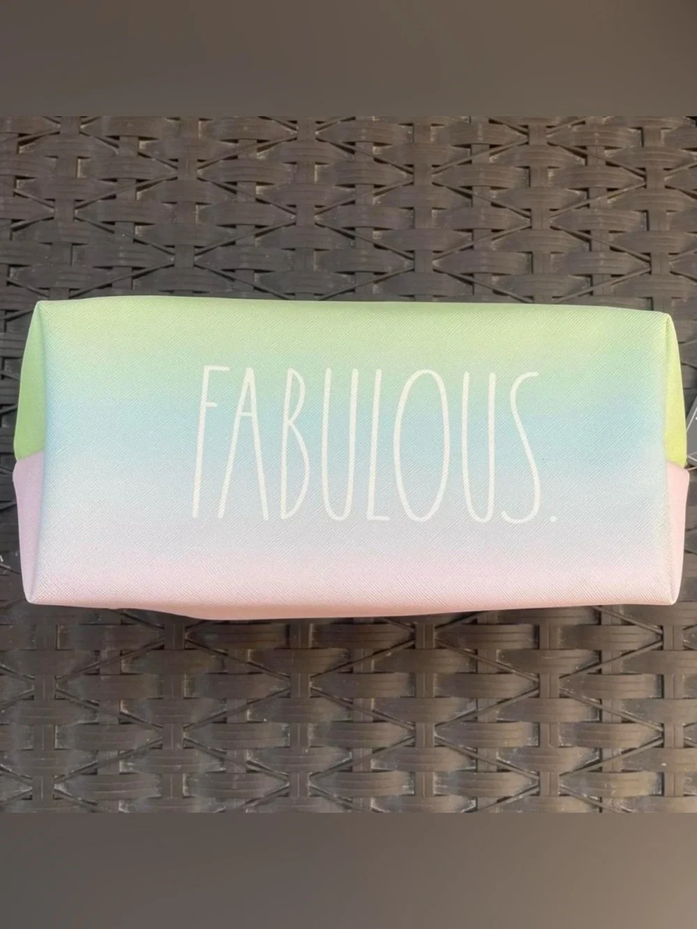 Rae Dunn ‘Fabulous’ Makeup Bag (159)